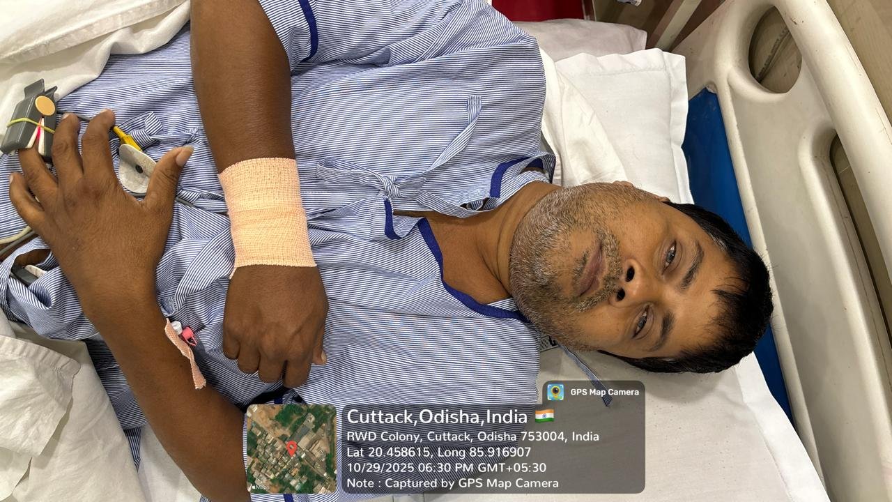 Patient Ashok Kumar Senapati
